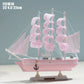 DIY Wooden Scale Model Ship Assembling Building Kits Ship Model Wooden Sailing Model Assembled Kit Kid Gift