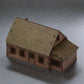 1/72 Wooden Building Model Kits European Store Scene Model Rural Architecture Wooden Assembly Model Miniature House Landscape