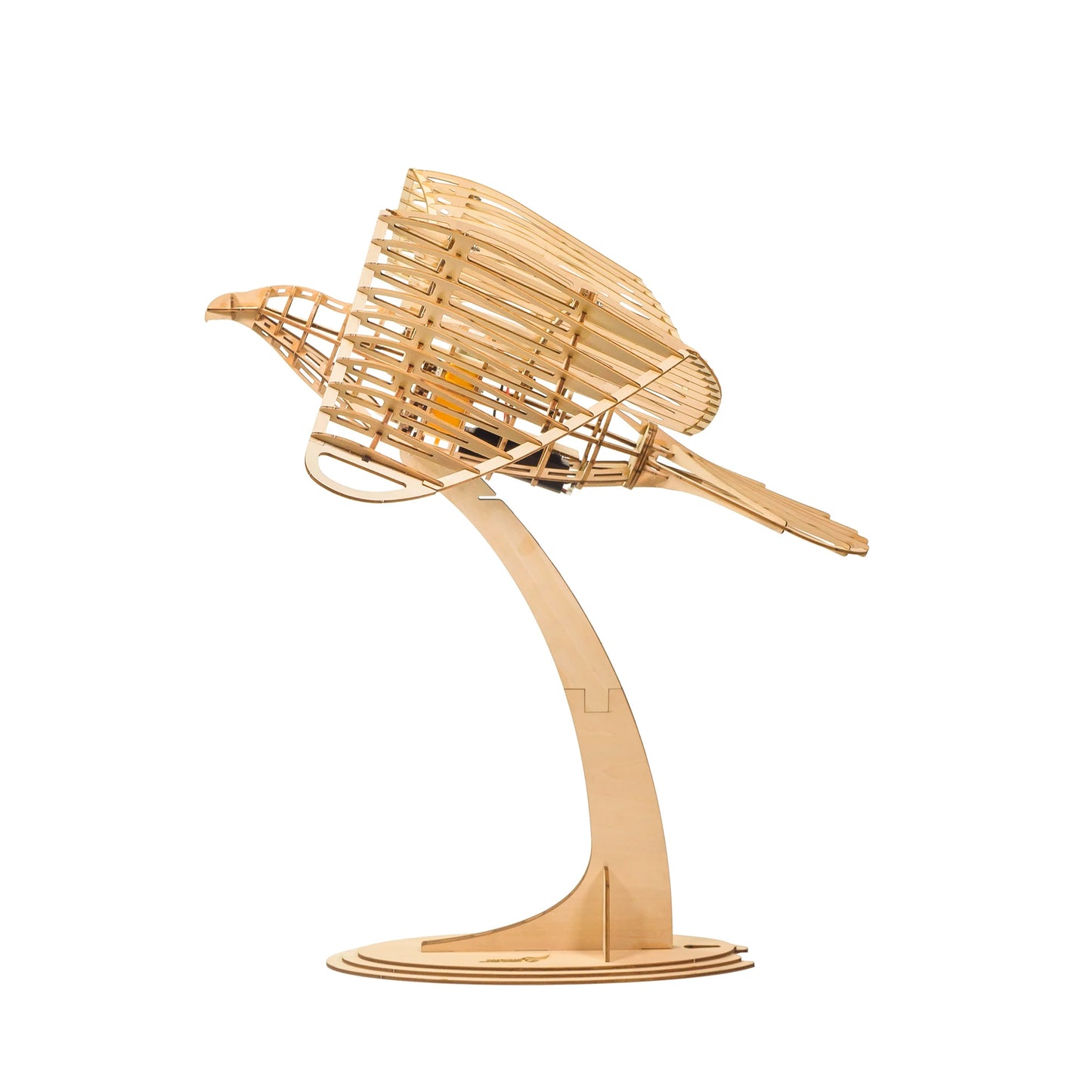 Real Hawk New Mechanical Dove 1000MM 3D Wooden Puzzle Wood Toy Strap urniture for display Children's gift