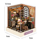 Wooden 3D Puzzles Mini Doll House DIY Small House Kits Assembly Model Building Room Bedroom With Furniture Dollhouse Xmas Gifts