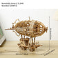 3D Wooden Puzzle Airship Model kits for Adults Model Building Kit  Brain Teaser for Adults to Build Hand Craft Mechanical