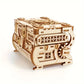 1pc 3D Wooden Puzzle Treasure Box Hand-Assembled Machinery Treasure Box